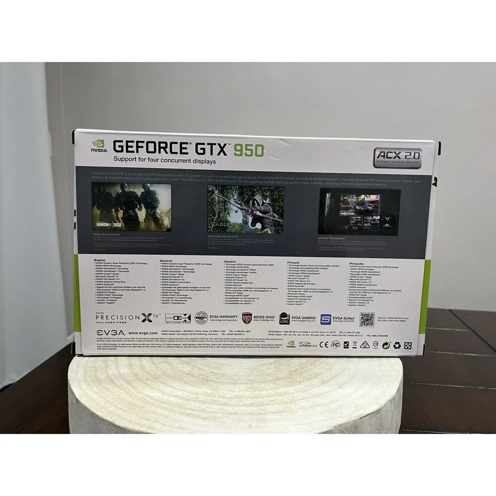 EVGA NVIDIA GeForce GT610 01G-P3-2615-KR 1GB DDR3 PCI Express 2.0 Graphics Card